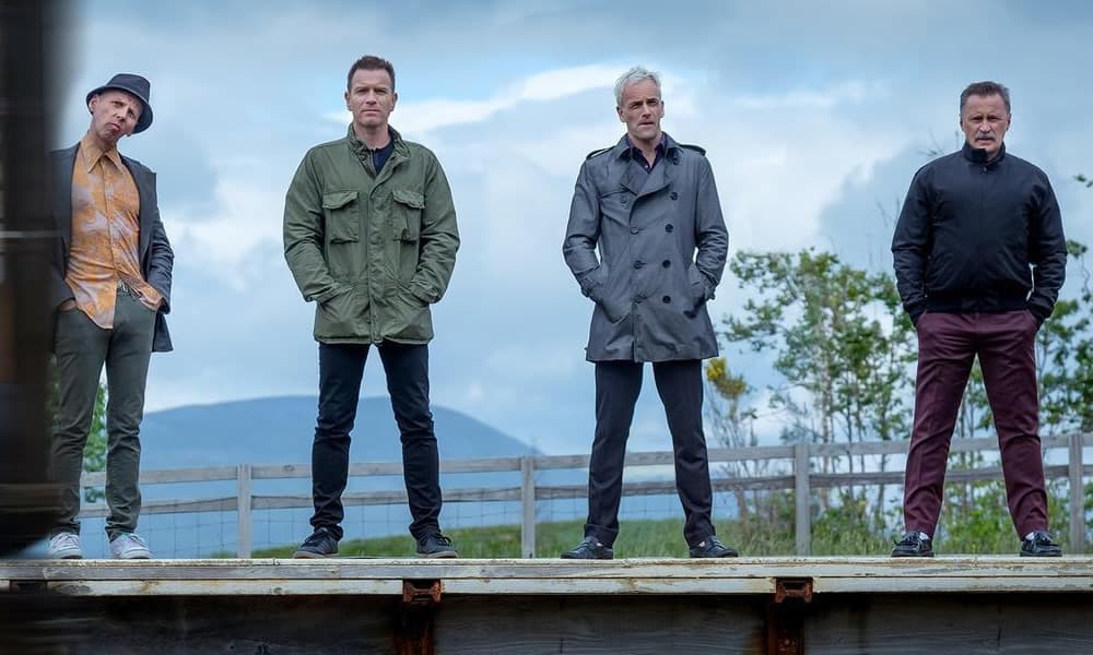 Ewen Bremner, Ewan McGregor, Jonny Lee Miller And Robert Carlyle In Trainspotting 2