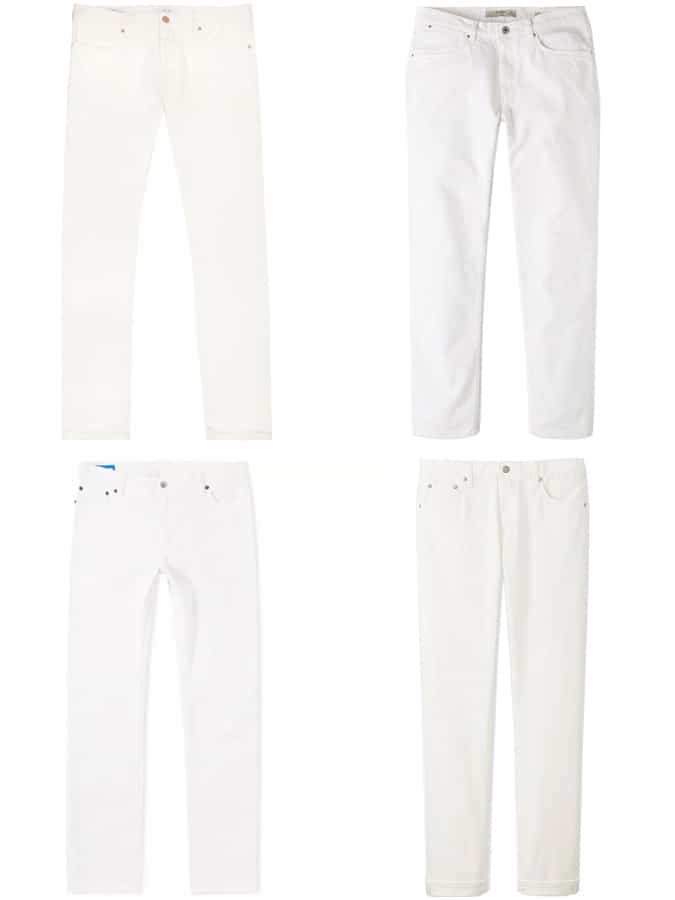The Best White Jeans For Men