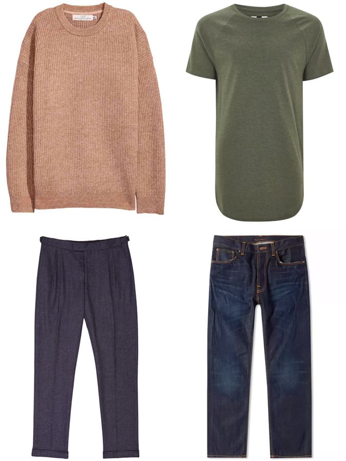 Looser Fit Menswear