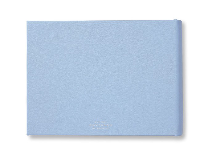 Smysthson Blue Leather Photo Book