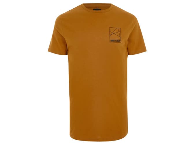 River Island Tan T-Shirt