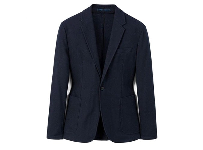 Mango Unstructured Regular-Fit Cotton Blazer