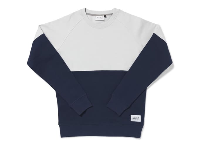 Surf Perimeters Organic Raglan Crew