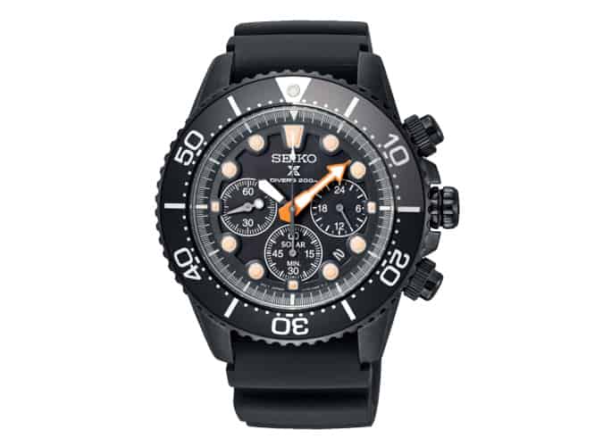 Seiko Prospex Black Series Solar Chronograph