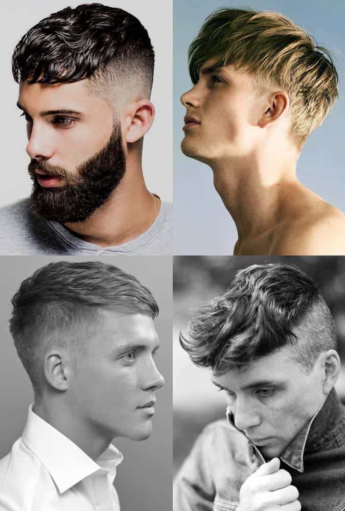 Cropped Undercut With Fringe