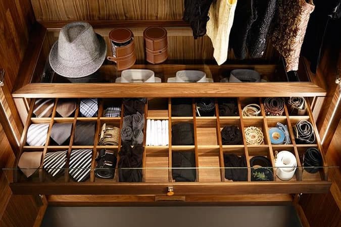 Men's Accessories Wardrobe Organiser