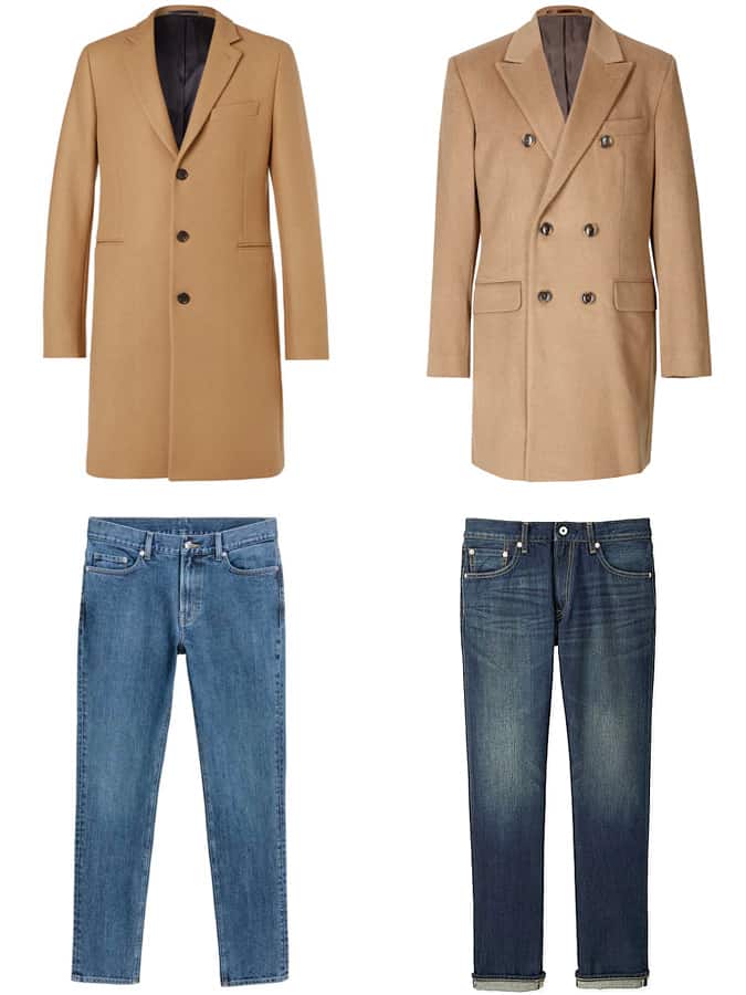The Best Camel Coats And Jeans