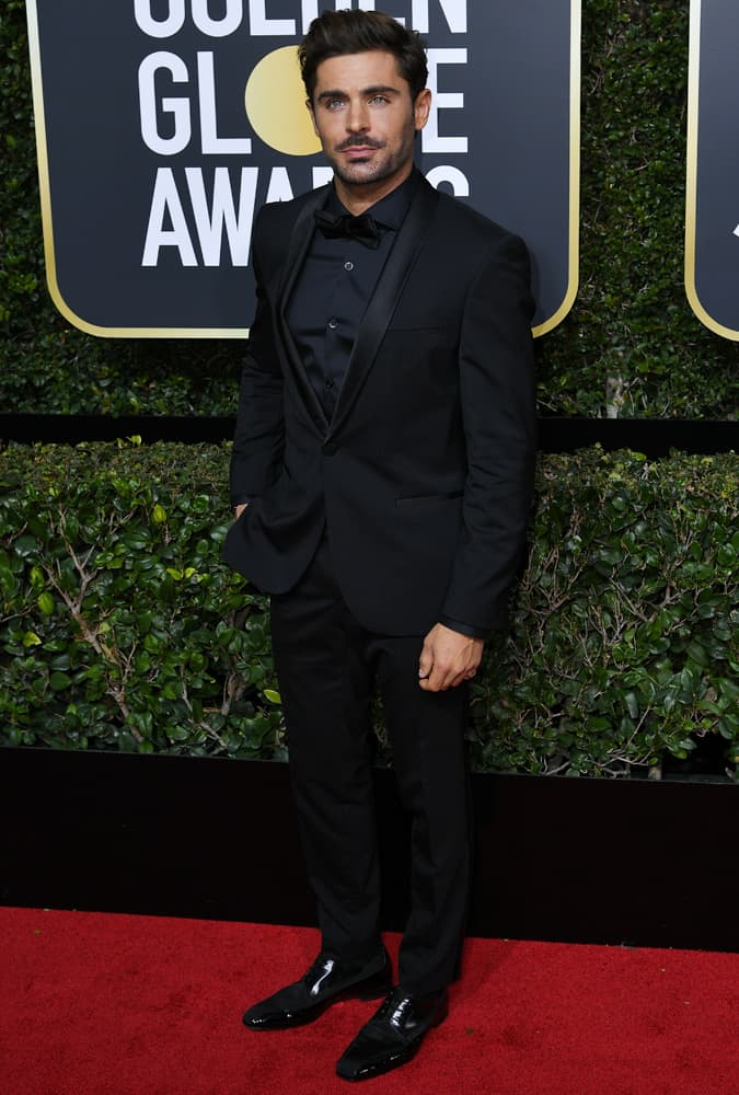 The Best All-Black Outfits From The Golden Globes