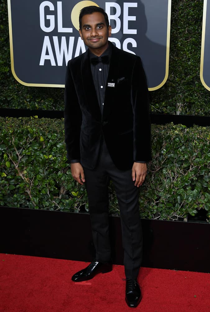 The Best All-Black Outfits From The Golden Globes