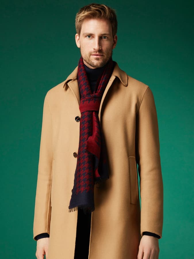 How To Wear A Scarf For Men - The Fake Knot