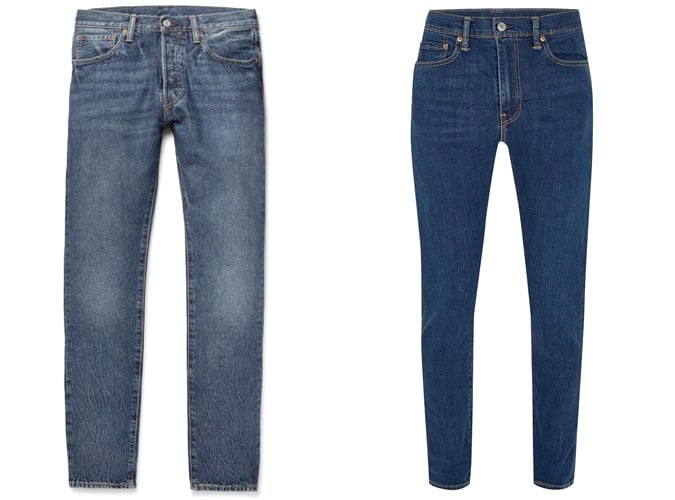 Levi's skinny jeans for men