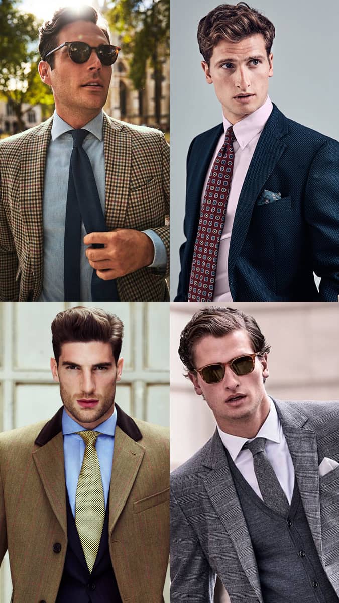 How to wear solid colour neck ties
