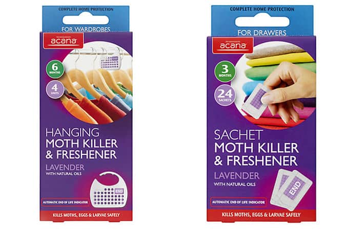 Acana Hanging Moth Killer and Wardrobe Freshener