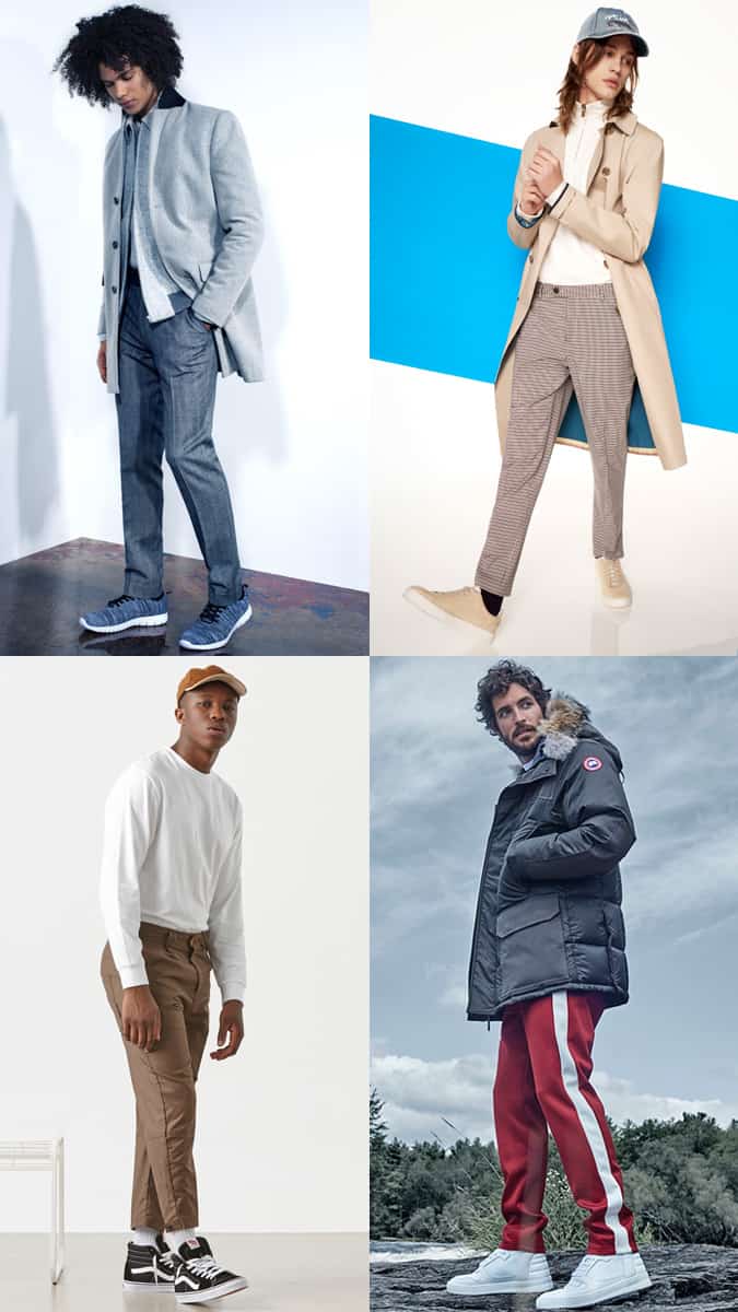 How To Wear Sneakers With Every Type Of Trouser