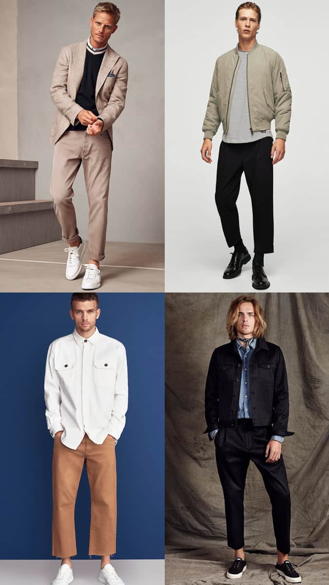 Looser Fit Trousers For Men