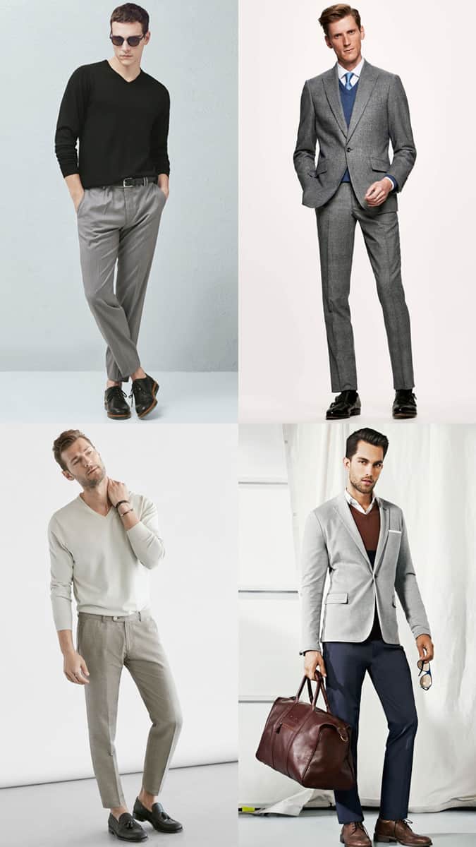 How to wear V-neck Knitwear and sweaters