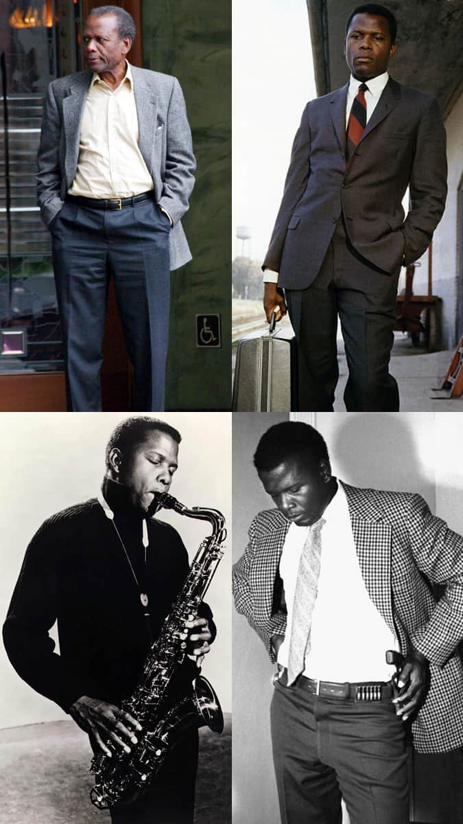 Sidney Poitier Style