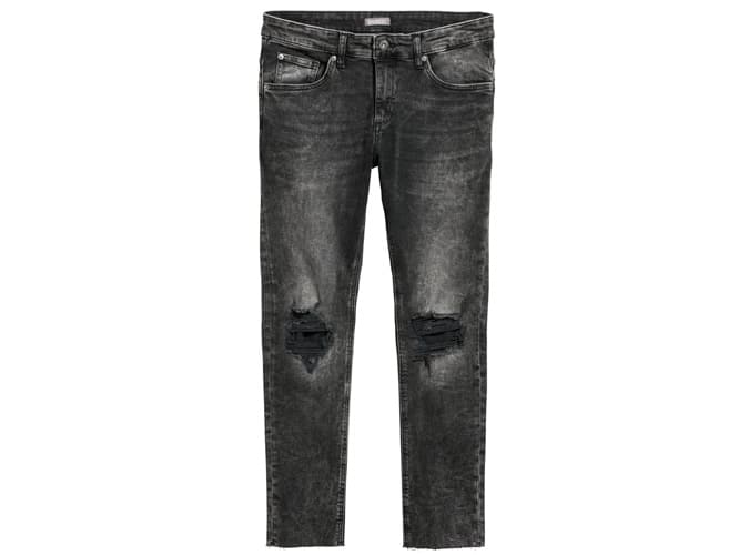 H&M Super Skinny Trashed Jeans