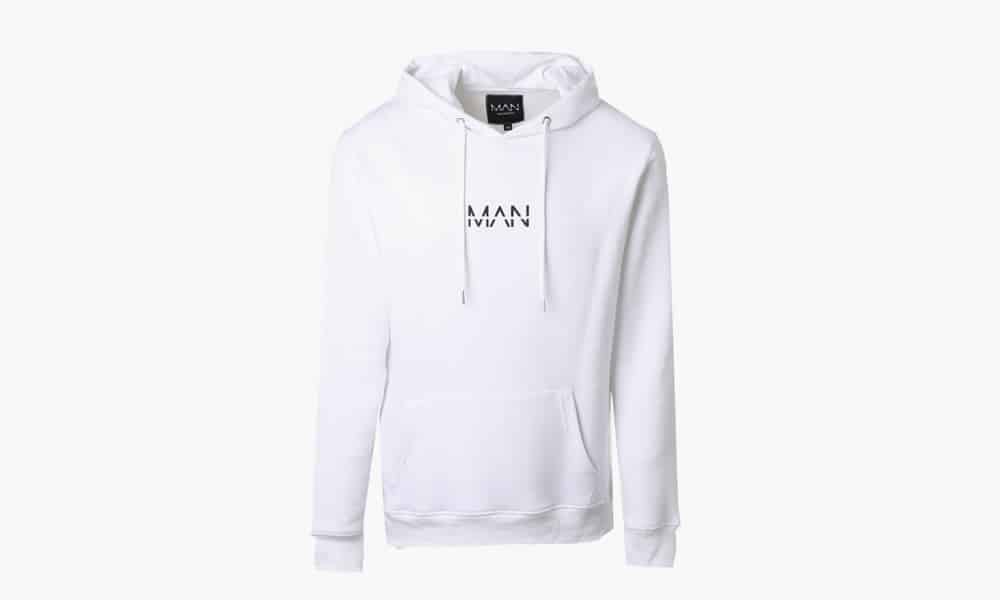 BoohooMAN Original MAN Print Over The Head Hoodie