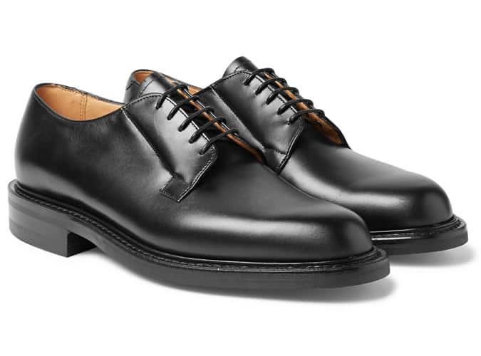 Men's classic leather Derby shoes