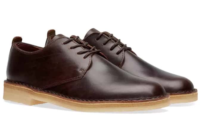 Clarks Atticus LT Lace Dark Tan Leather