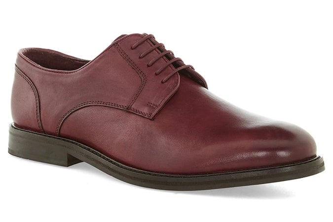 Topman bright emboss lace up shoes