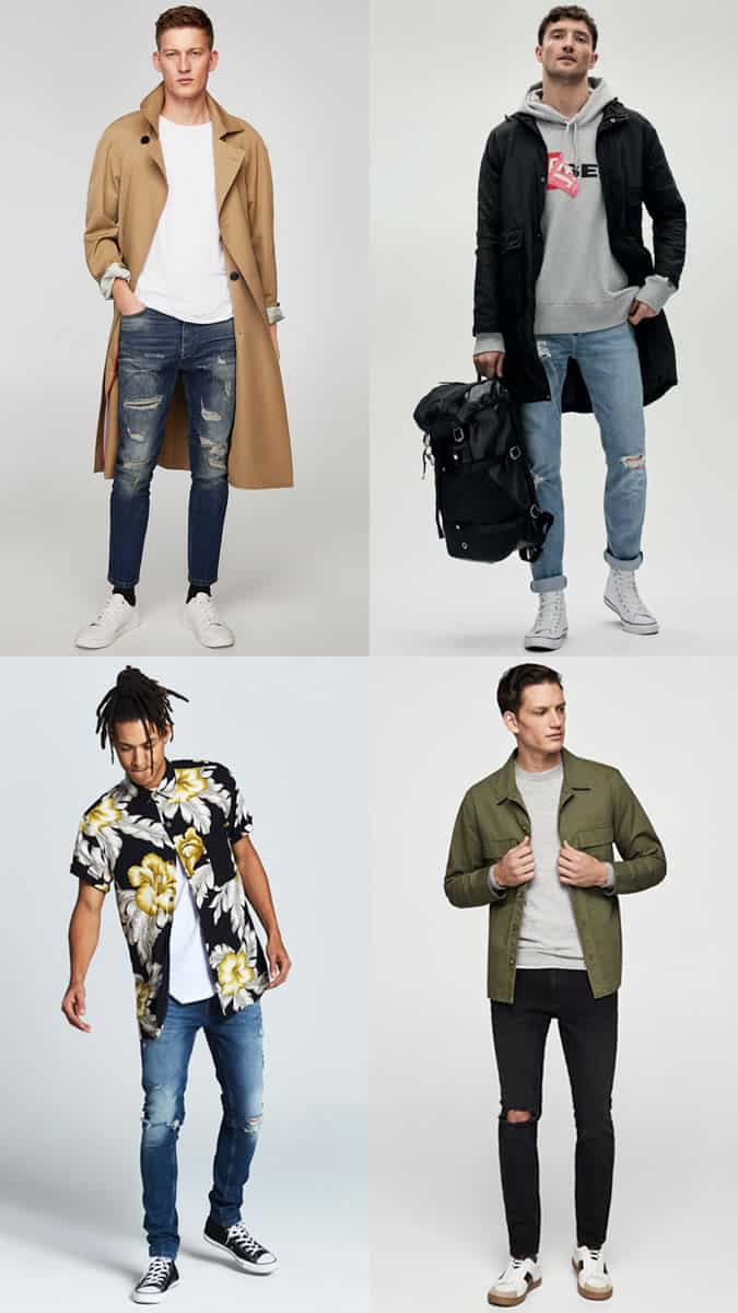 How To Wear Distressed Denim