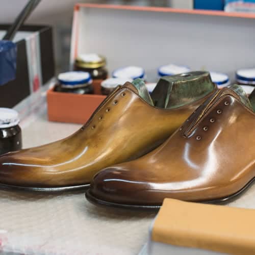 Paul Evans New York - How The Shoes Are Finished