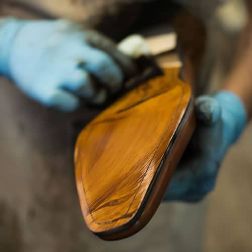 Paul Evans New York - How The Shoes Are Finished