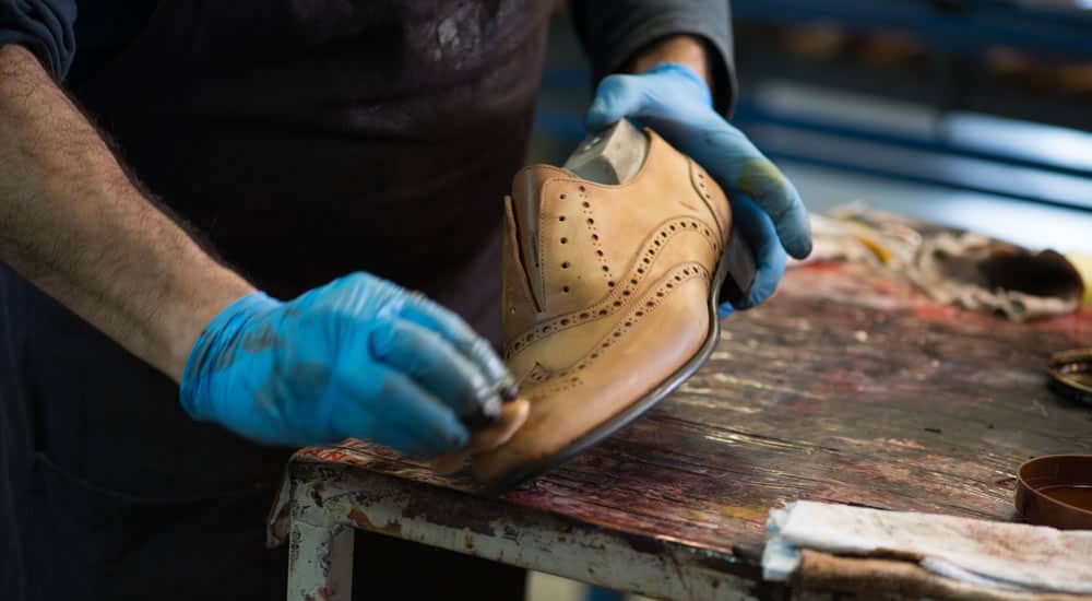Paul Evans New York - How The Shoes Are Finished