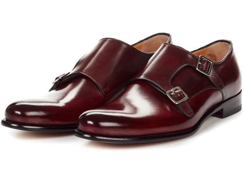 The Poitier Double Monk Strap