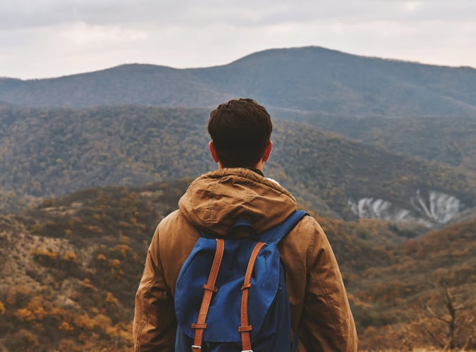 Man In The Great Outdoors