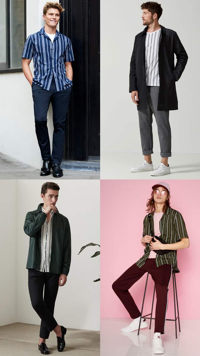 How to wear the Vertical Stripes Trend For Men