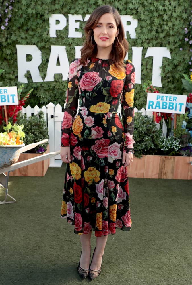 Rose Byrne At The The Peter Rabbit Premiere