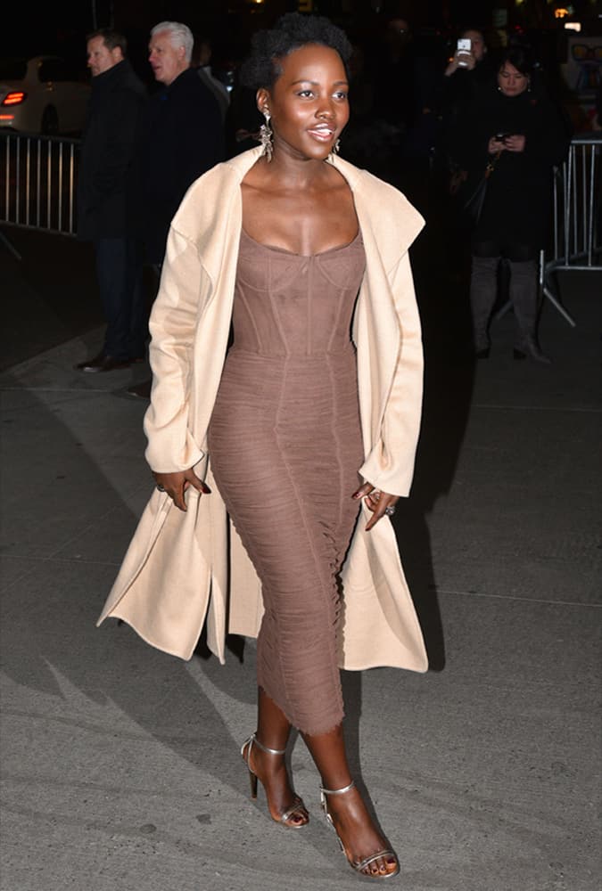 Lupita Nyong'o At The Black Panther Premiere