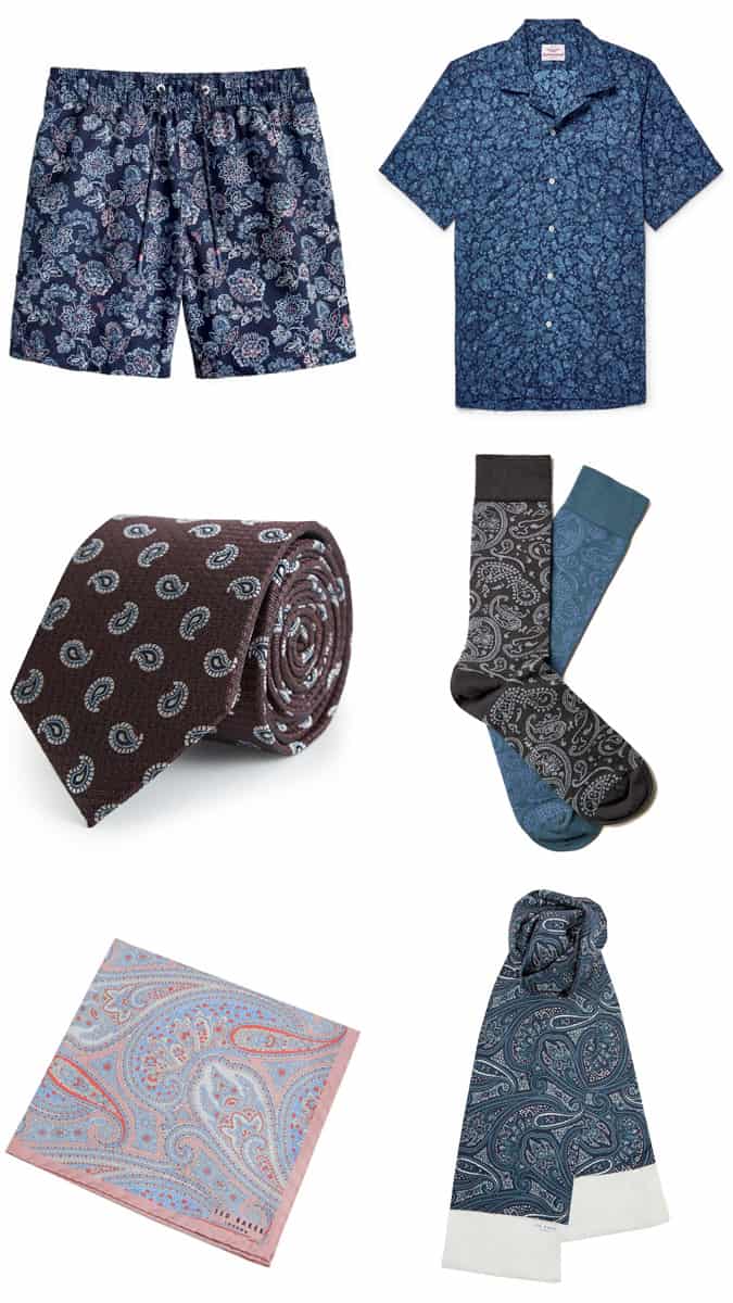 How To Wear Paisley