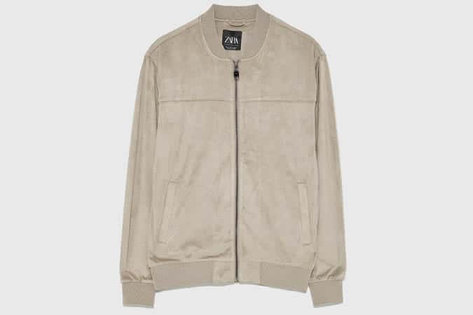 Zara FAUX SUEDE JACKET