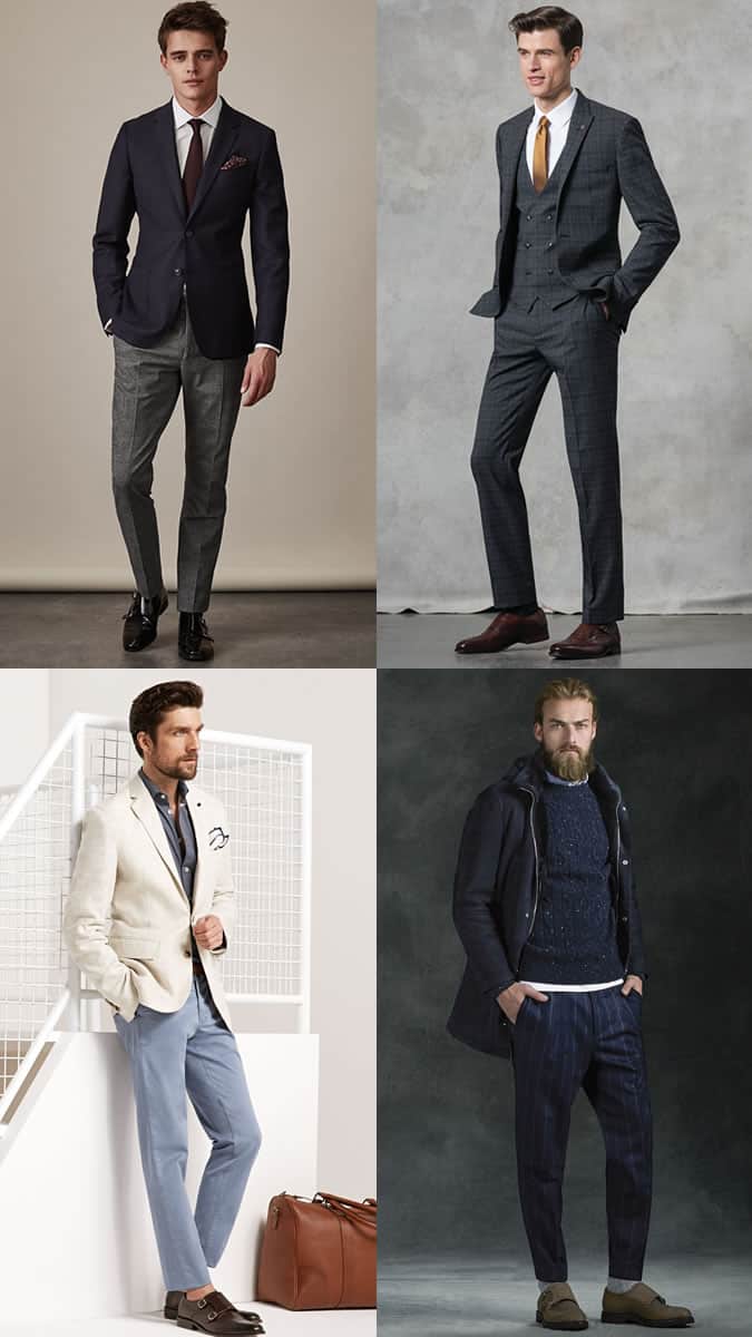 How to wear monk-strap shoes