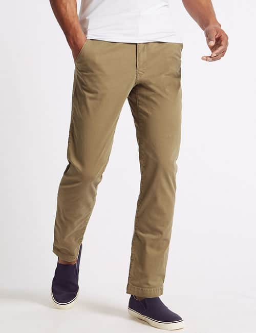 Slim Fit Cotton Rich Authentic Chinos