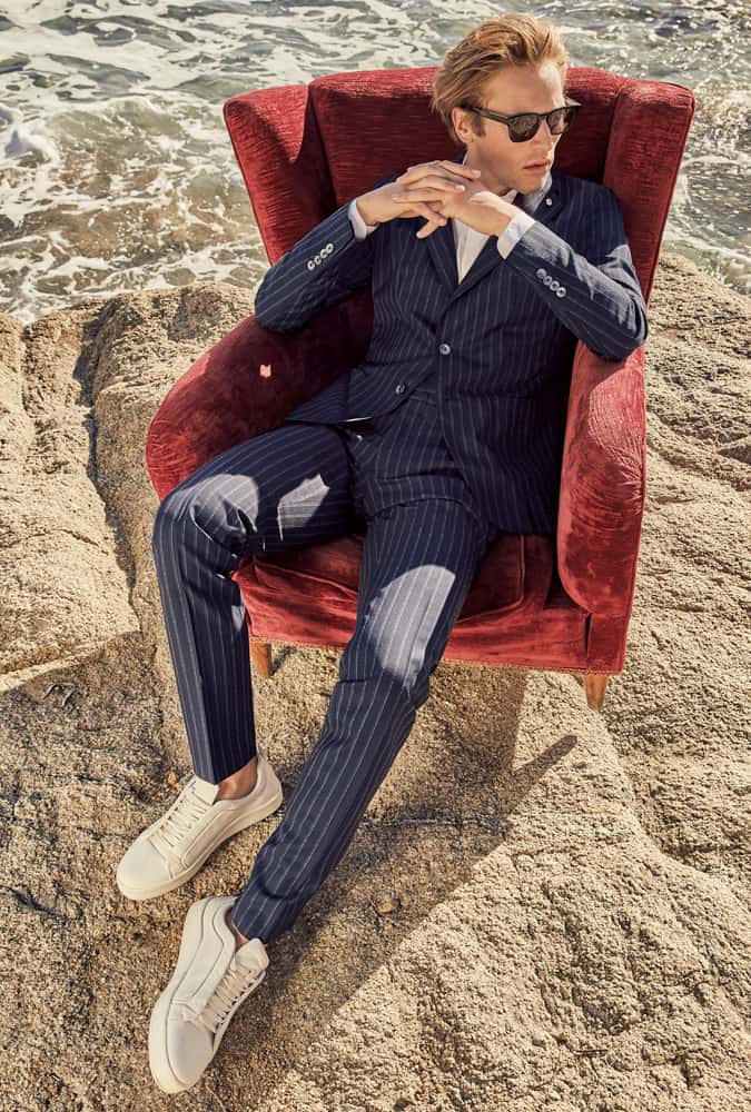 L.B.M. 1911 Pinstripe Suit