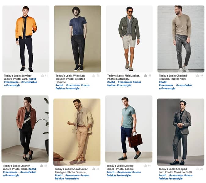 Collate a pinterest mood board