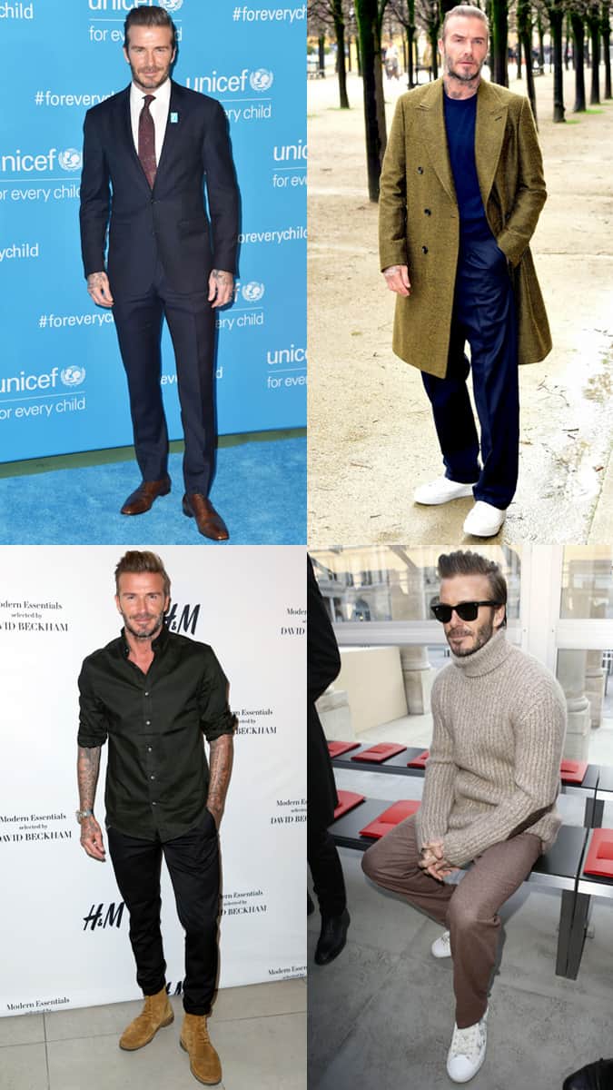 Celebrity style turnarounds - David Beckham