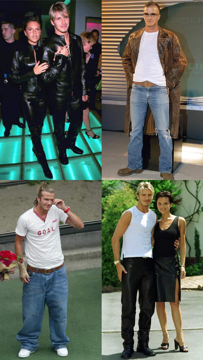 Celebrity style turnarounds - David Beckham