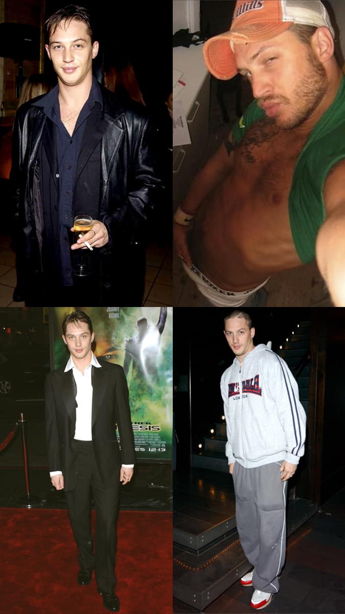 Celebrity style turnarounds - Tom Hardy