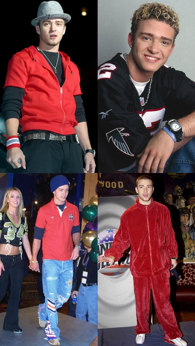 Celebrity style turnarounds - Justin Timberlake