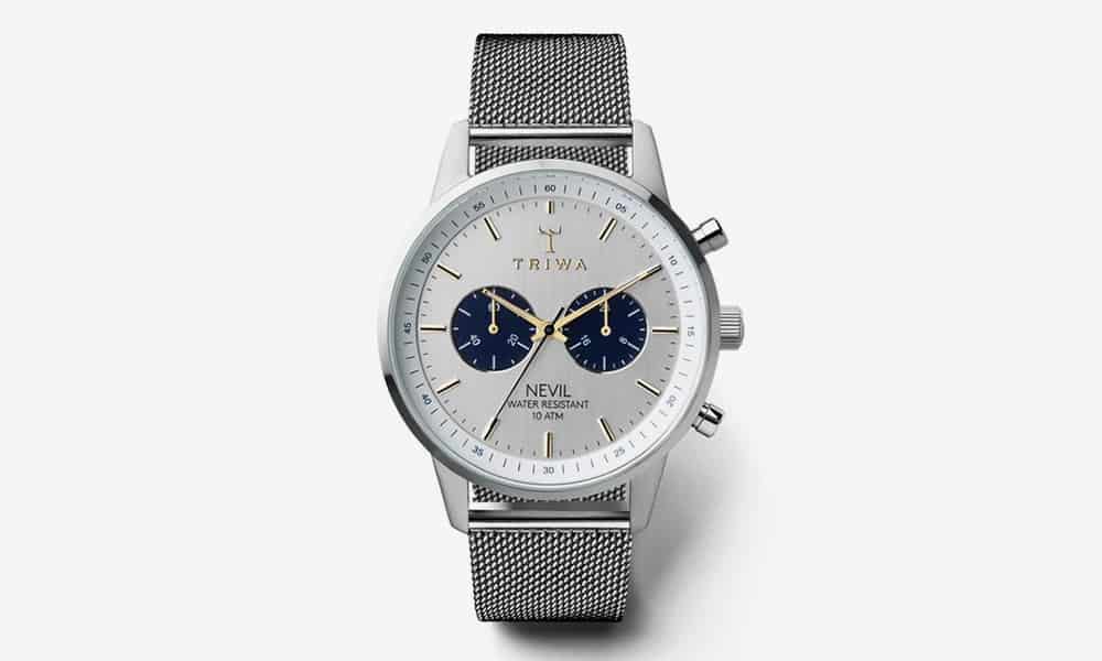 Triwa Loch Nevil Steel Mesh Watch