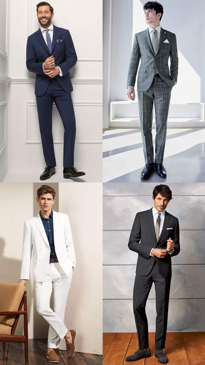 How the perfect suit should fit in the shoulders and legs