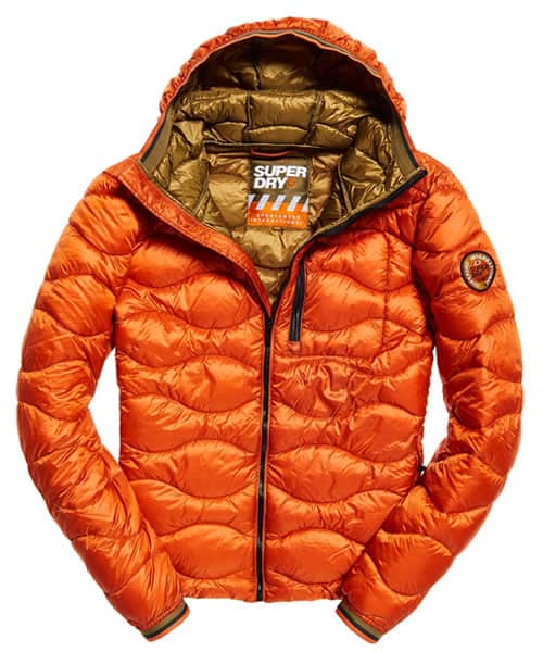 Wave Quilt Hooded Jacket