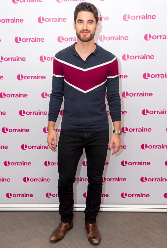 Darren Criss at The Lorraine Show