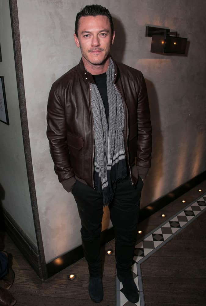 Luke Evans at Strictly Ballroom The Musical